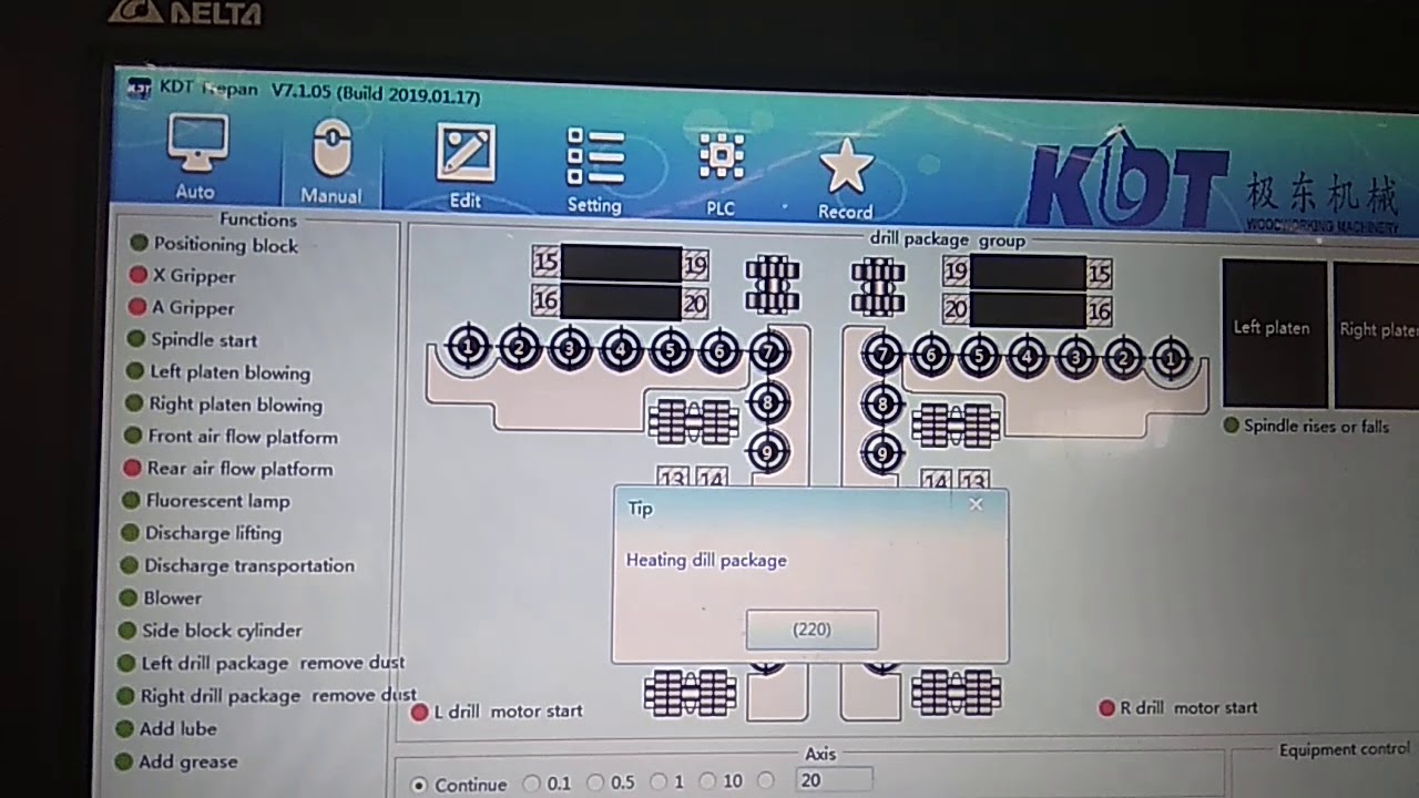 Cnc boring kdt