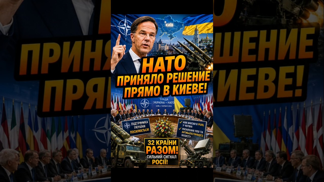 🚨 После угроз России НАТО приняло решение прямо в Киеве