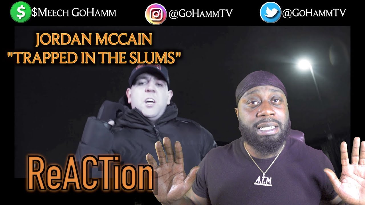 American Reacts | JORDAN MCCANN - Trapped In The Slums [GoHammTV]