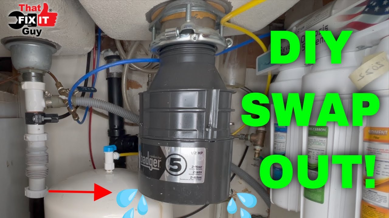 Leak From Bottom Of Garbage Disposal
