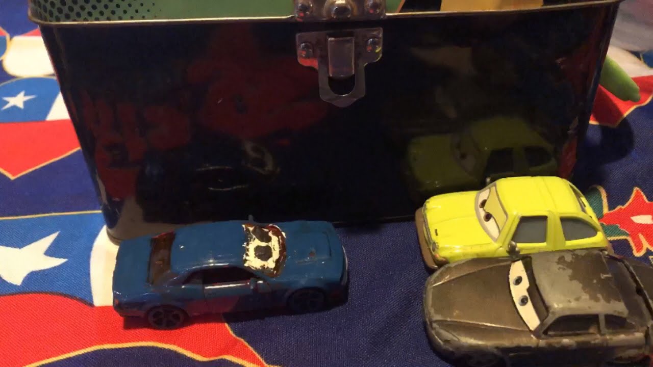 Cars 2 stop Motion pelea en el baño 