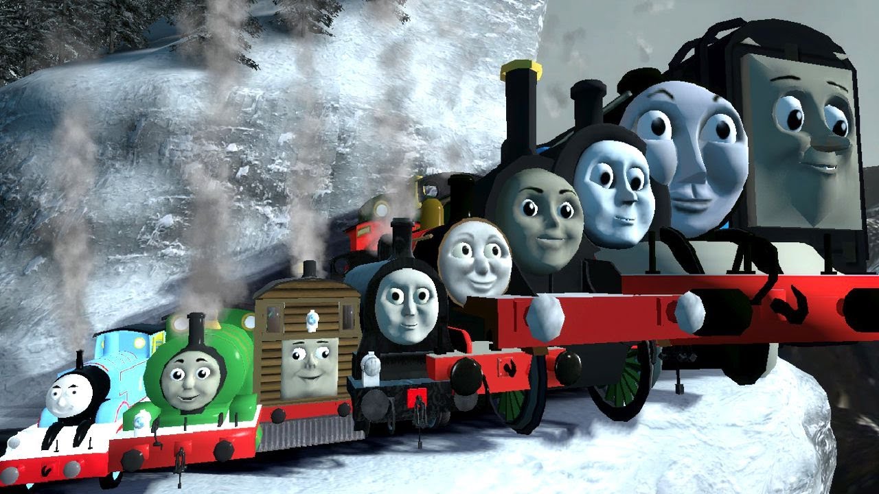 NEW CURSED THOMAS VS GORDON THE TRAINS VS CURSED DOUGLAS VS JAMES THE TRAINS  AND FRIENDS