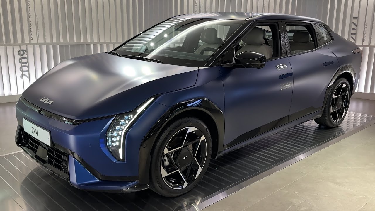 2026 Kia EV4 GT-Line Exterior and Interior Details