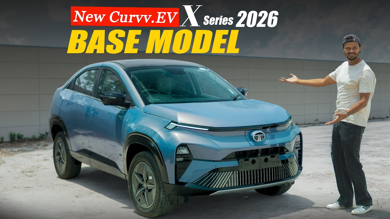 Tata Curvv EV Series X || Accomplished X Base Model Features & Price Detailed Review | BornDrive