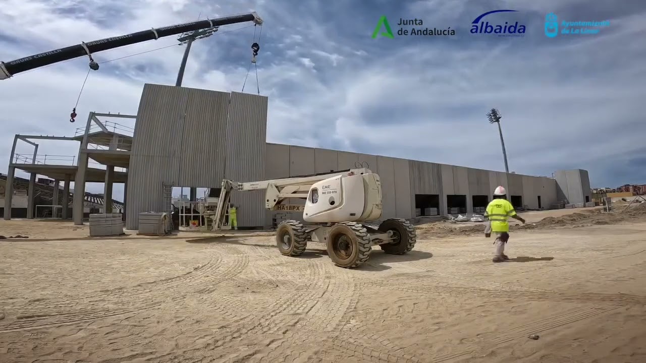 En vídeo, la impresionante transformación del estadio municipal 'Ciudad de La Línea'
