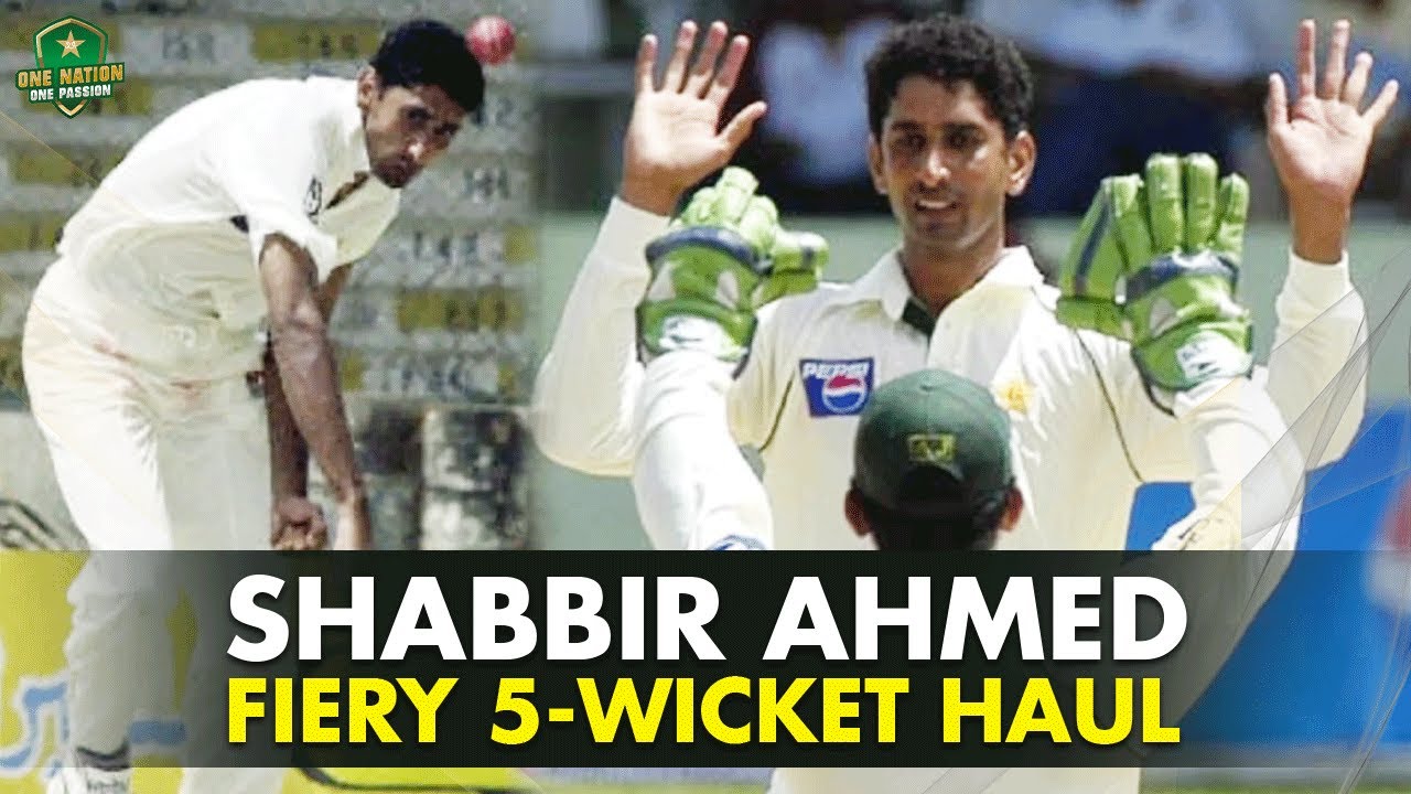 Shabbir Ahmed's Brilliant Five-Wicket Haul on Debut | Pakistan vs Bangladesh | Karachi Test, 2003
