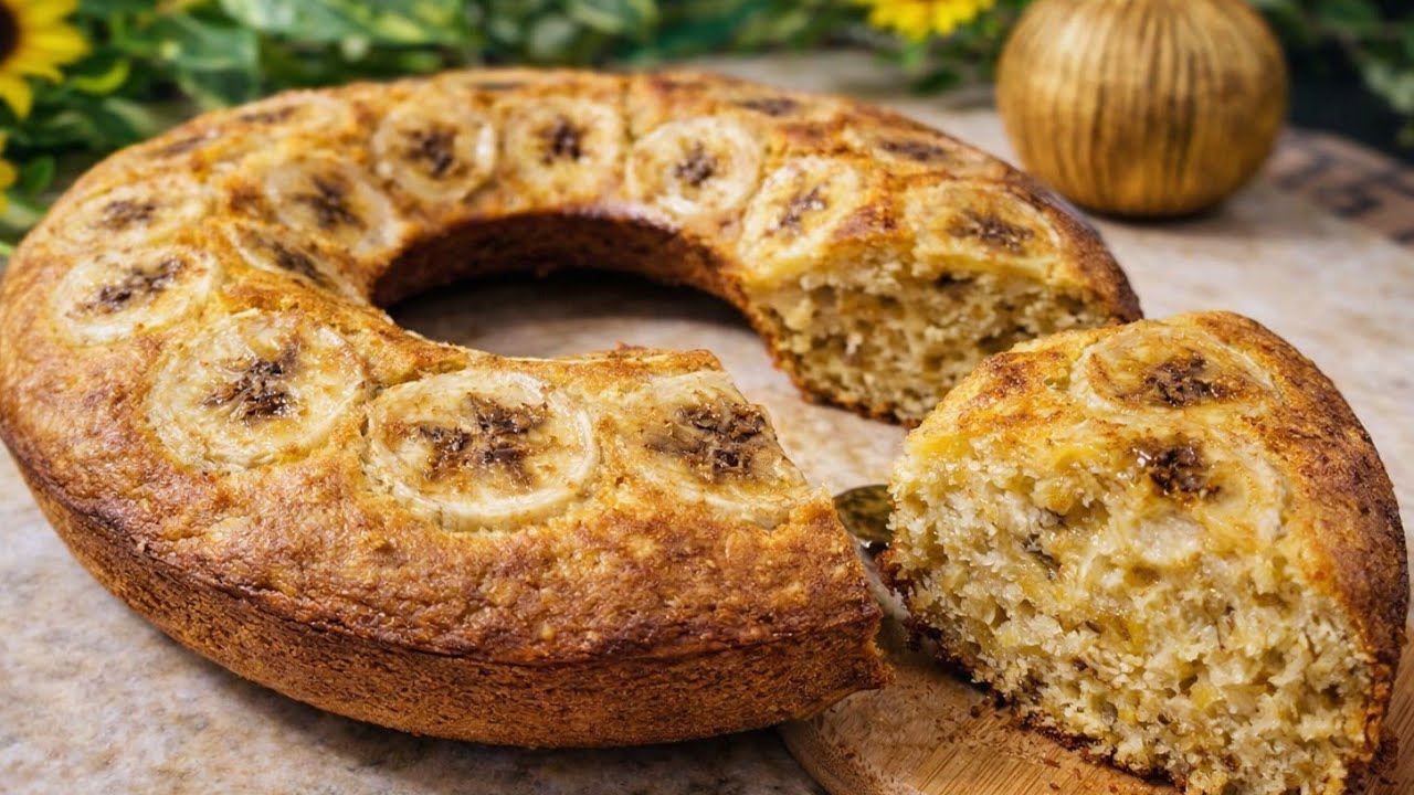 I’ve never eaten anything more delicious than this!healthy cake in 10 minutes!No flour and no sugar!