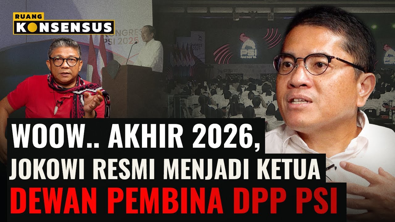 Bersama Jokowi, PSI Tekad Rebut 300 Kursi Parlemen. | Ruang Konsensus