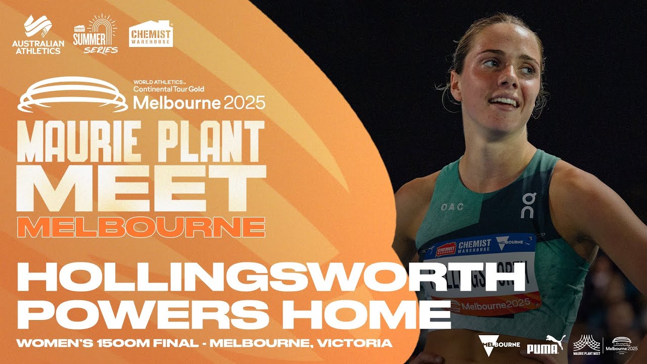 Women's 1500m Final | 2025 Maurie Plant Meet - Melbourne