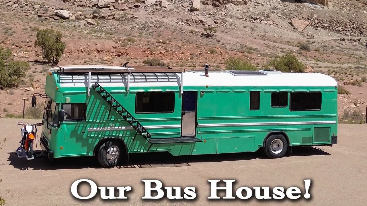 We Turned a School Bus Into a Forever Home