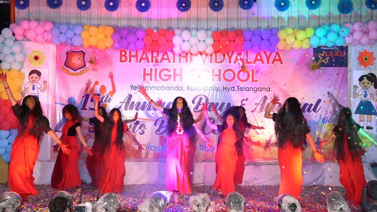 Bharathi Vidyalaya High School 15th Annual day and Annual Sports day 2024-25