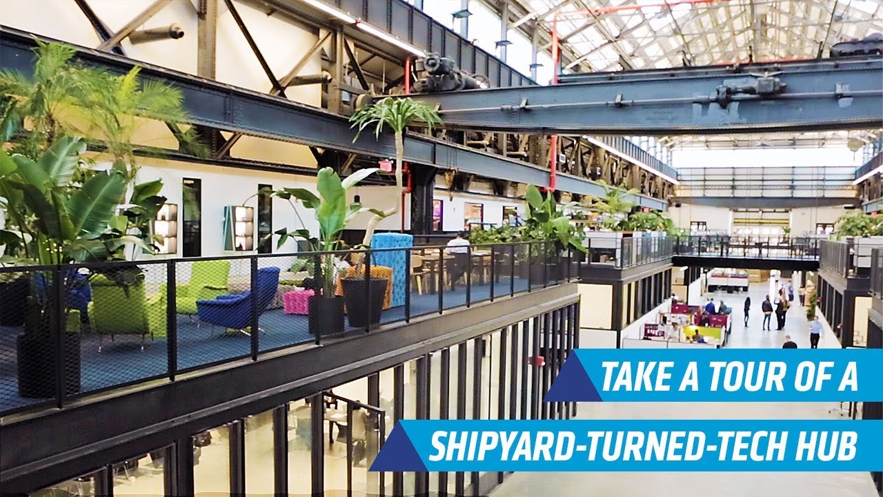 How an Old Shipyard Was Transformed Into a Shared Workspace