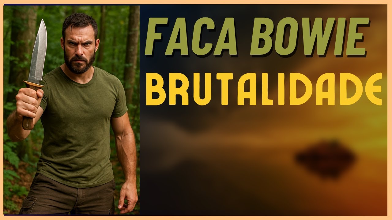 Brutalidade: Faca Bowie / Cutelaria Adlung