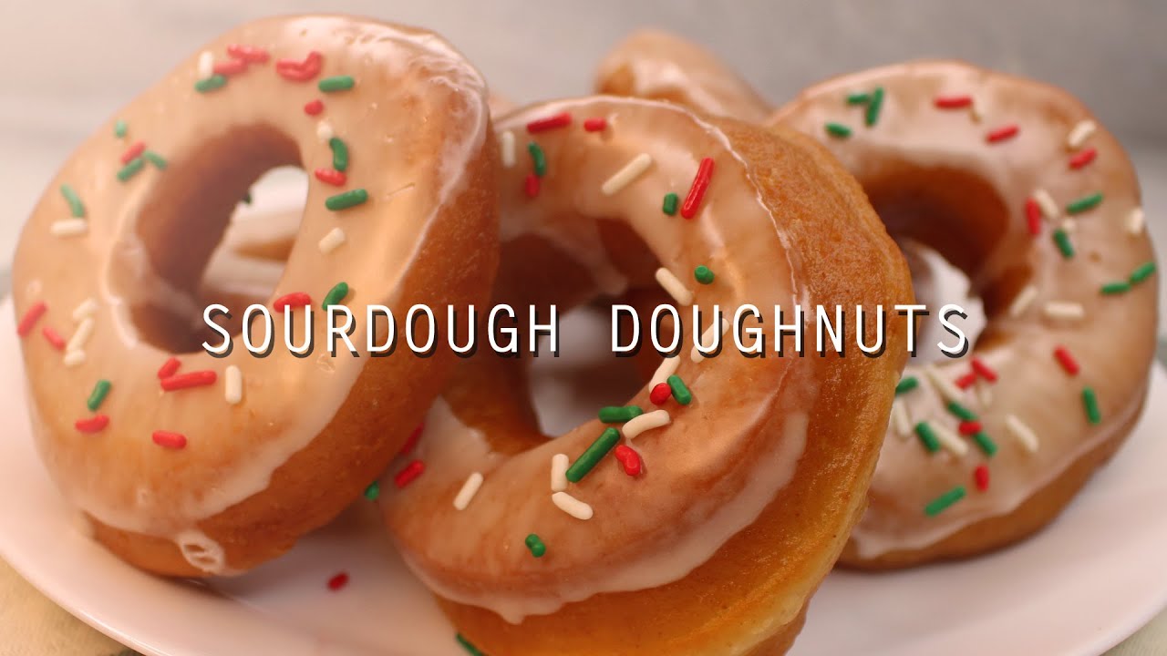 DELICIOUS Sourdough Doughnuts Recipe