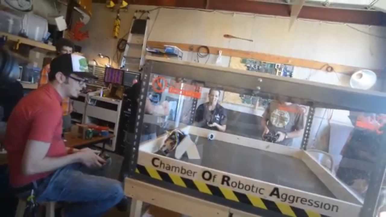 CGW Cardboard Battlebots - All fights