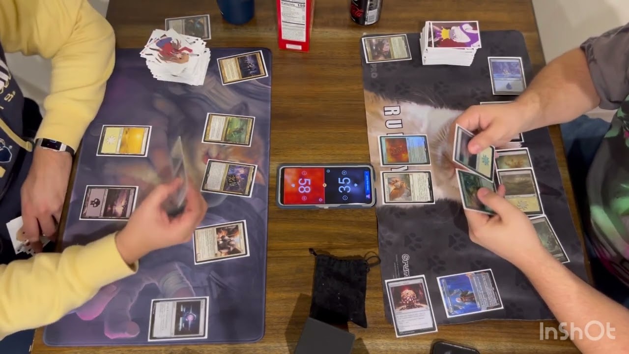 MTG Commander Duel. Oloro, Ageless Ascetic vs The Ur-Dragon