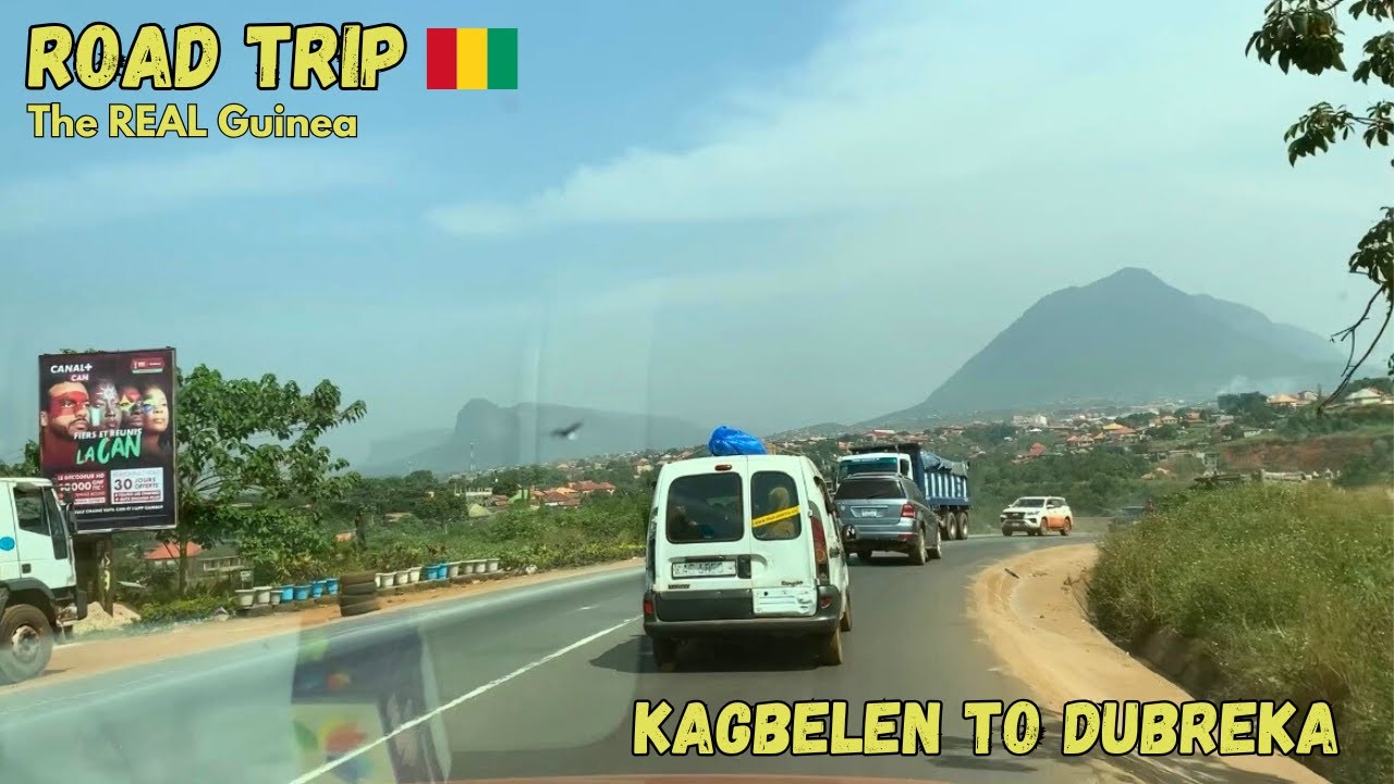 Road Trip Guinea 🇬🇳 | Driving from Kagbelen to Dubreka (Keninde)