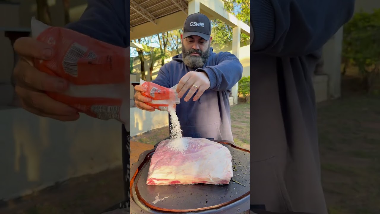 Costela fogo de ch&atilde;o no frio