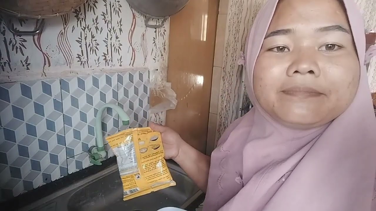 Tepung goreng pisang coklat 