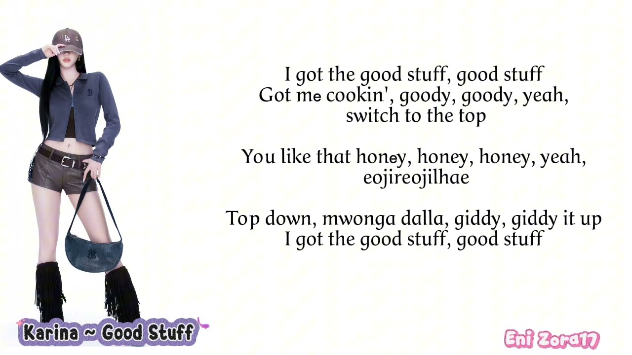 Karina (Aespa) ~ Good Stuff Easy lirik #Lirik #Karina #Aespa 