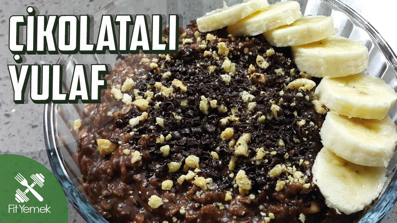 KİLO ALDIRAN TARİF! (1300 Kalori) | ÇİKOLATALI YULAF
