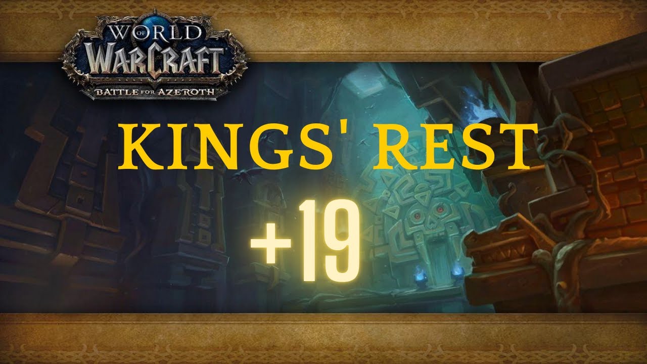 +19 King's Rest - 8.3 bfa Mythic+ - Outlaw rogue