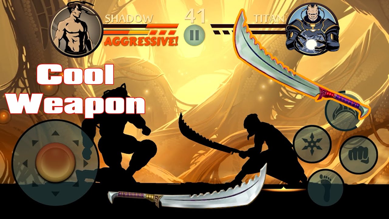 Shadow Fight 2 || Оружие Разрушителя против Телохранителей Титанов 「Геймплей iOS/Android」