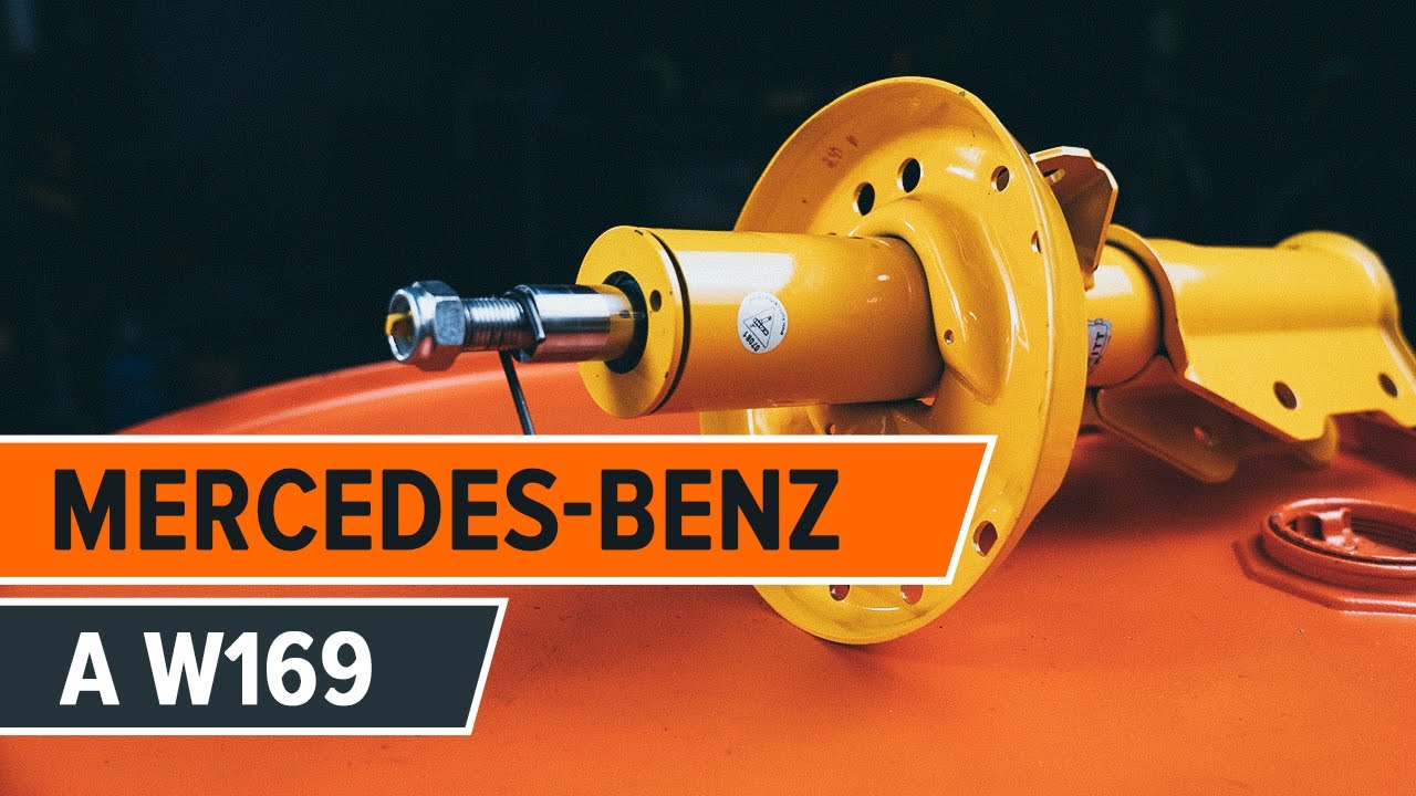 Cómo cambiar amortiguadores delanteros MERCEDES-BENZ A W169 INSTRUCCIÓN | AUTODOC
