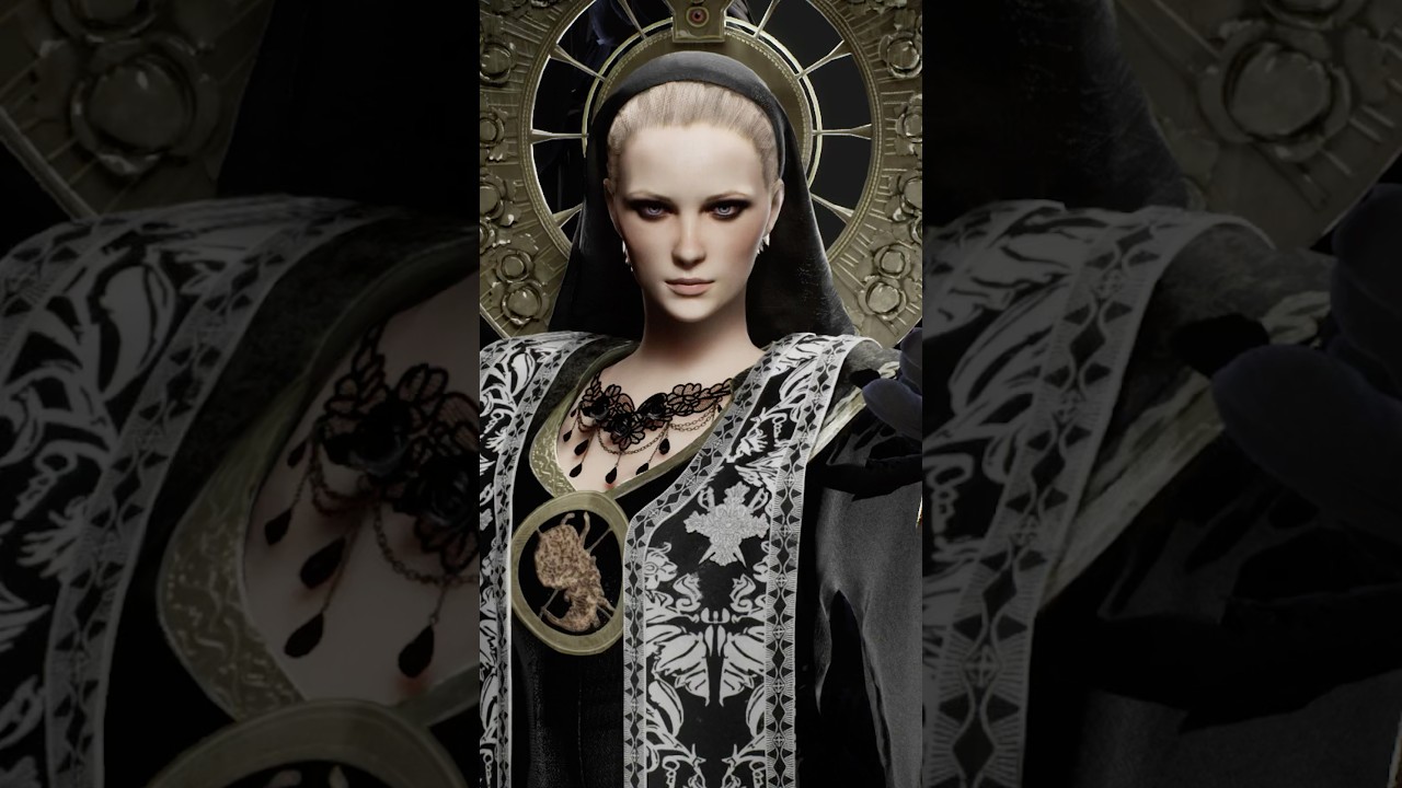 &iquest;Quien es Madre Miranda? &bull; #shorts #videojuegos #residentevilvillage8 #capcom