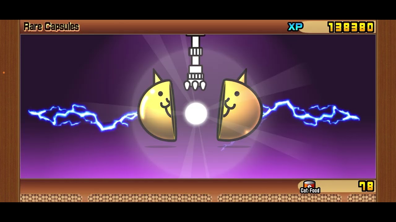 Opening cat capsules in battle cats #battlecats #lucky 