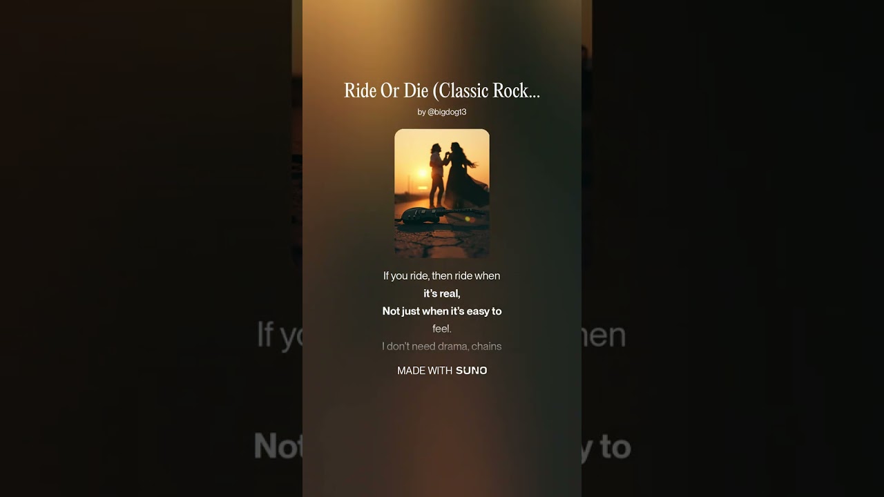 Ride Or Die (Classic Rock Heavy Metal) (Male) | Verman Bedessee and BDC A.I.M. Band