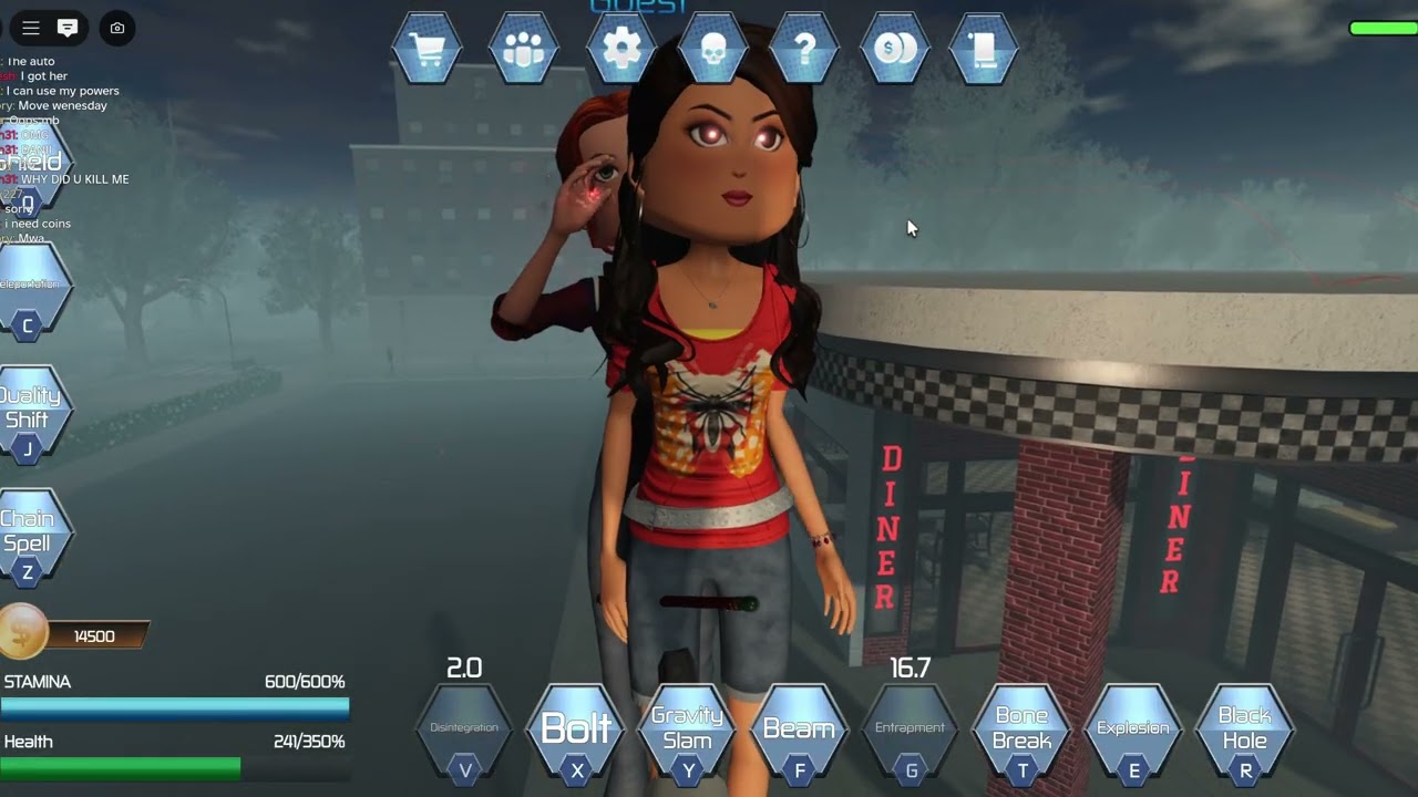 Alex Russo(toxic) auto gameplay in Realms Of The Multiverse.