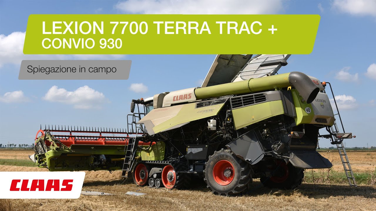 CLAAS In Campo 2020 - LEXION 7700 TT + CONVIO 930