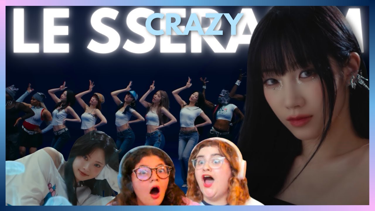 Sisters react to LE SSERAFIM (르세라핌) 'CRAZY' OFFICIAL MV