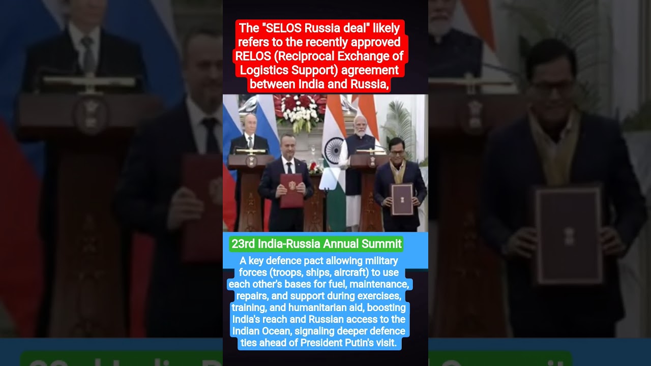 23rd India-Russia Annual Summit