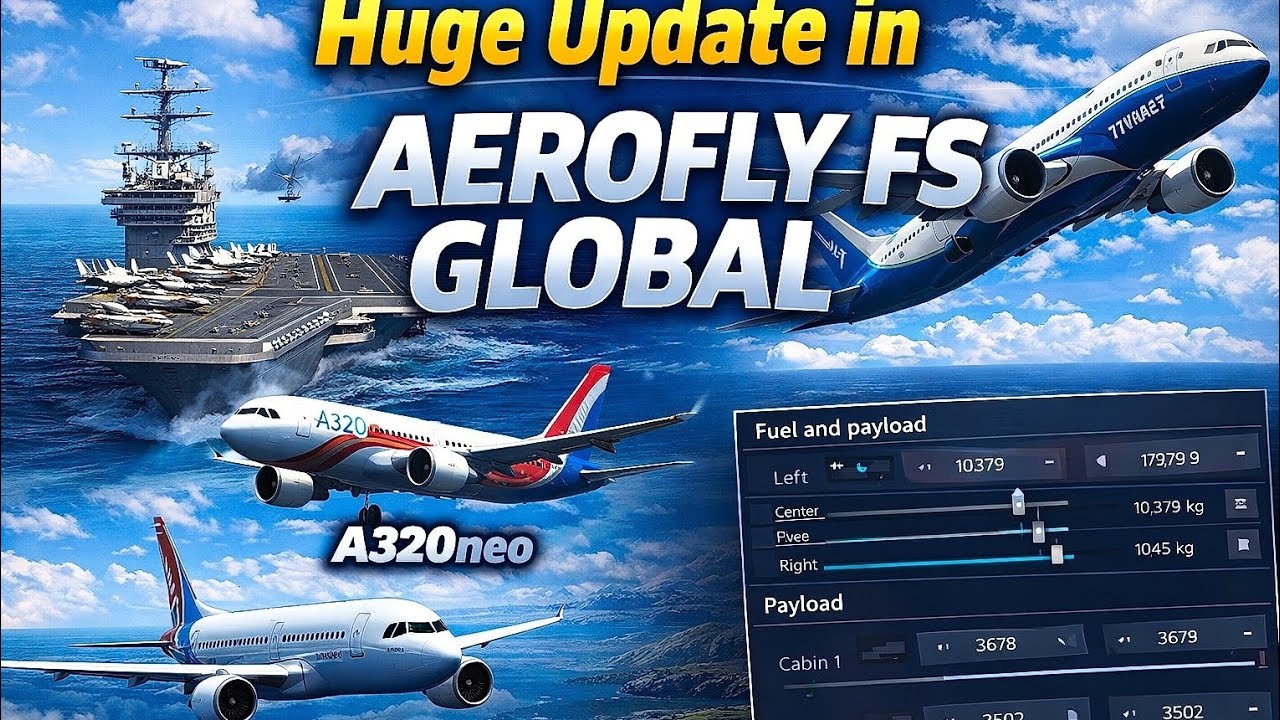 Huge Update in Aerofly FS Global | What's New?