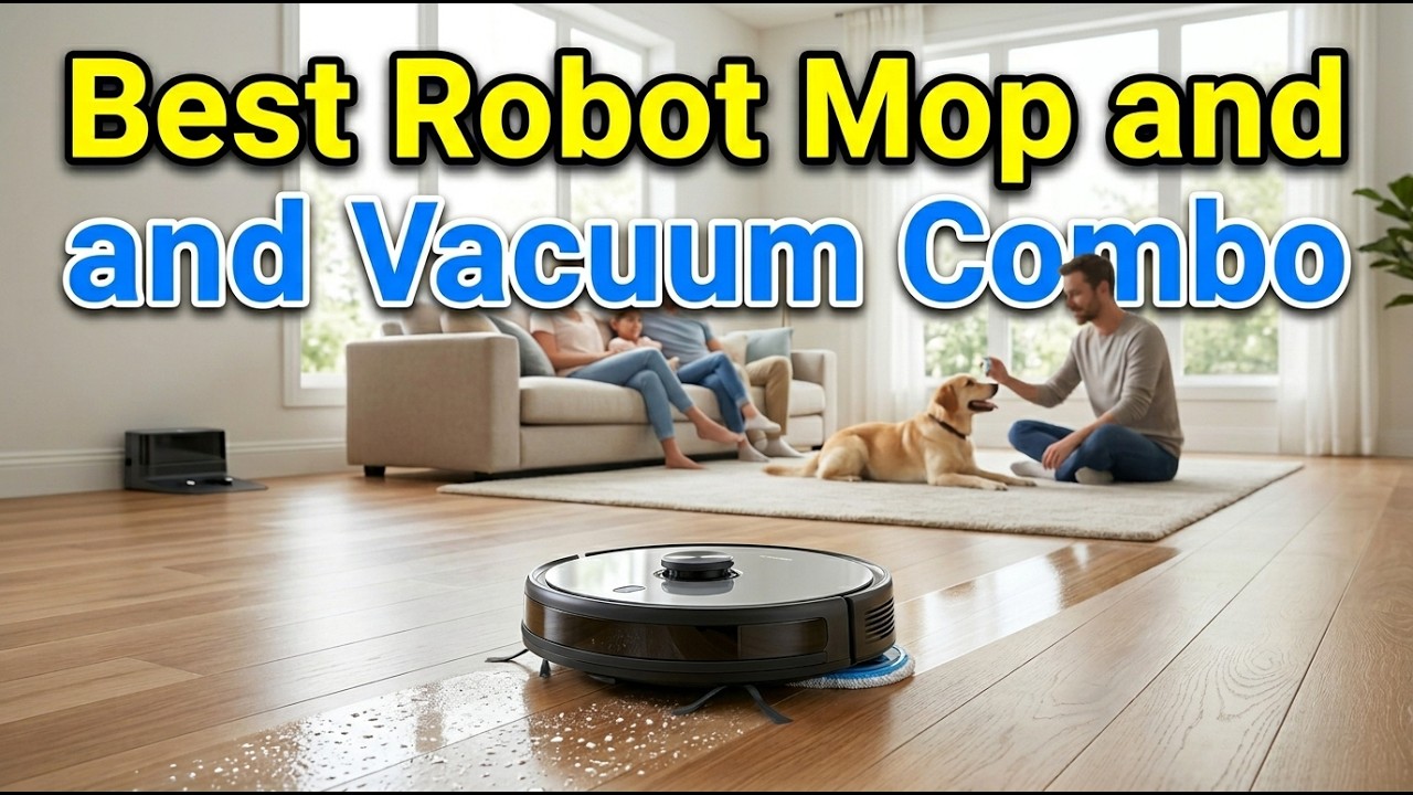 TOP 5 Best Robot Mop And Vacuum Combo 2026 | Best Smart Cleaners with App Control!