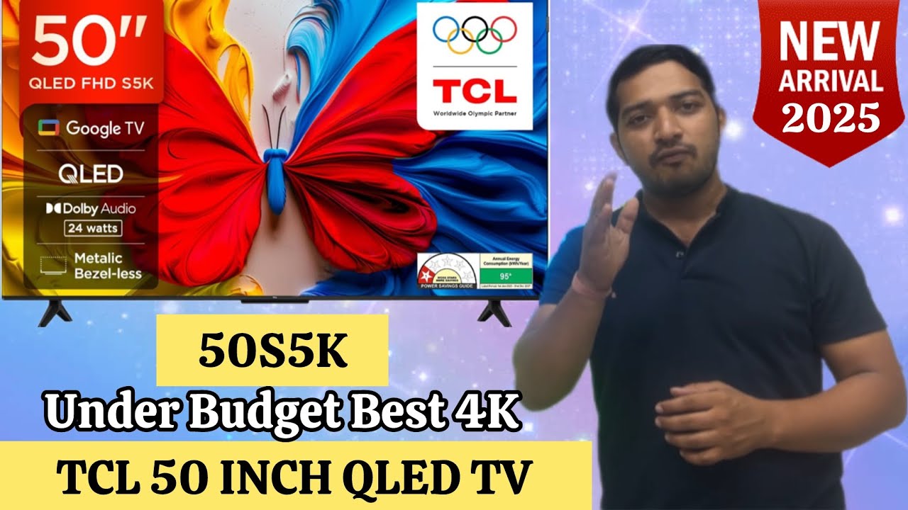 TCL 50 INCH QLED TV REVIEW | TCL 50 INCH SMART TV 4K REVIEW | TCL 50 INCH GOOGLE TV LATEST 2025