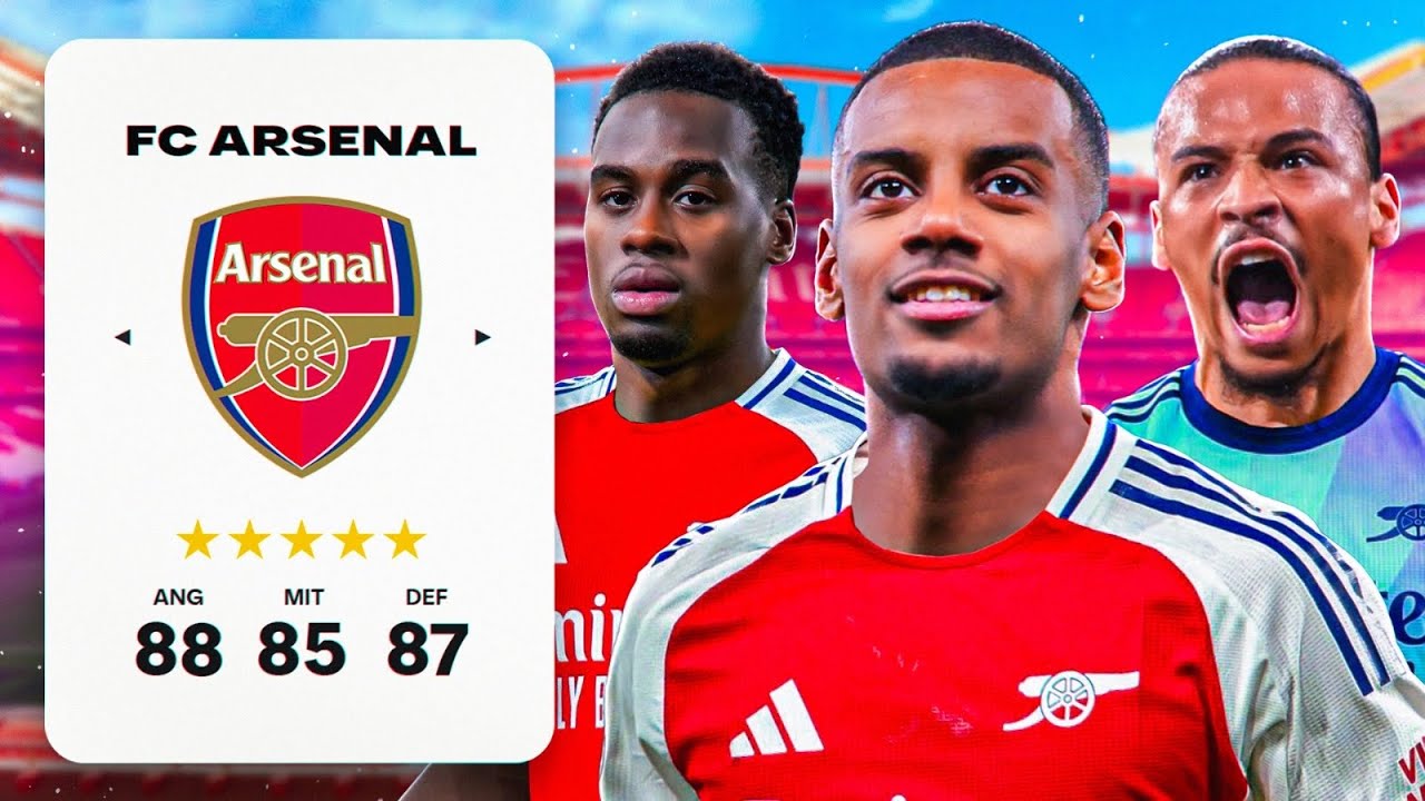 REALISTISCHER UMBRUCH nach TRANSFER-ANSAGE von ARTETA!! 😍🏆 FC25 Arsenal Sprint to Glory
