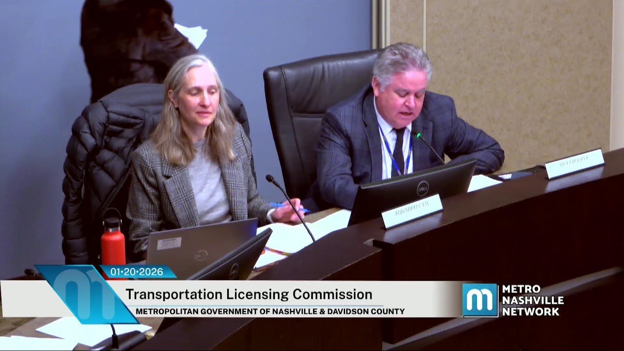 01/20/26 Transportation Licensing Commission