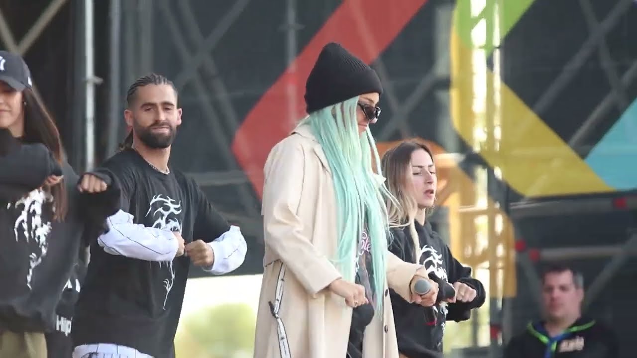 Lola Índigo ensayando en Los 40 Primavera Pop 2023 de Rubí (Barcelona) | 15/04/2023