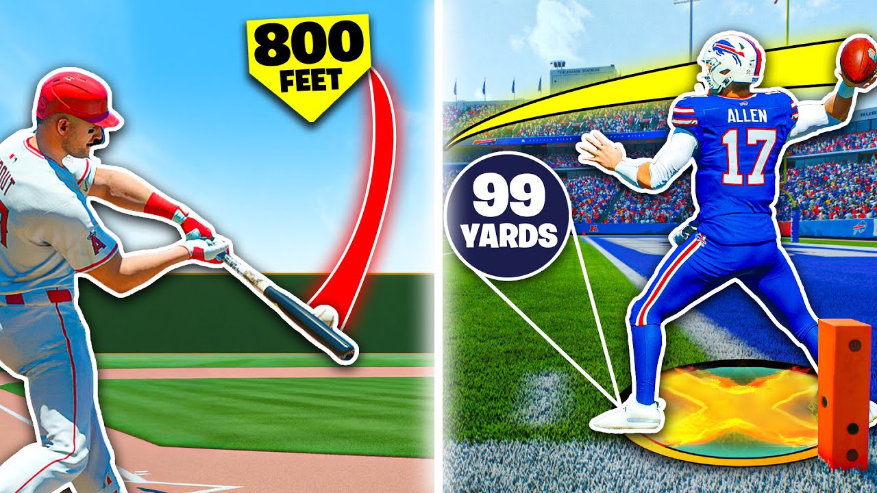 Scoring The LONGEST Shot In EVERY Sport