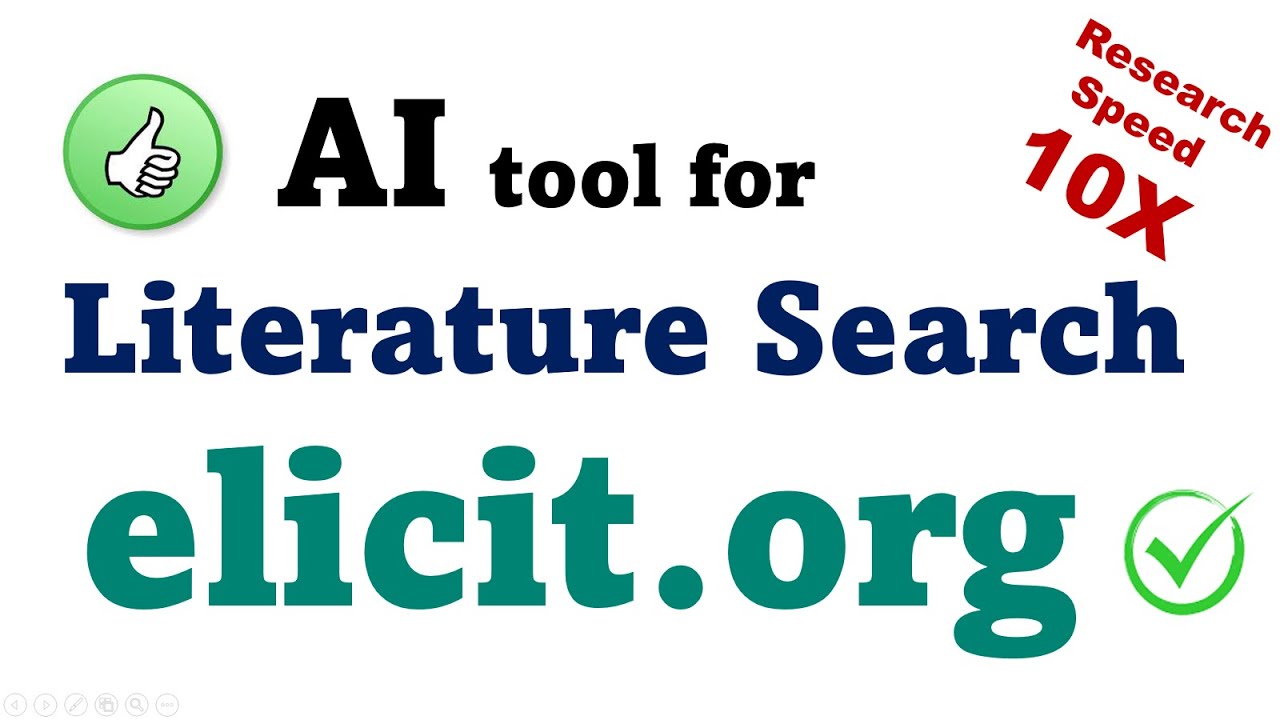 AI-Enabled Literature Search on Elicit: Accelerate your research speed 10X