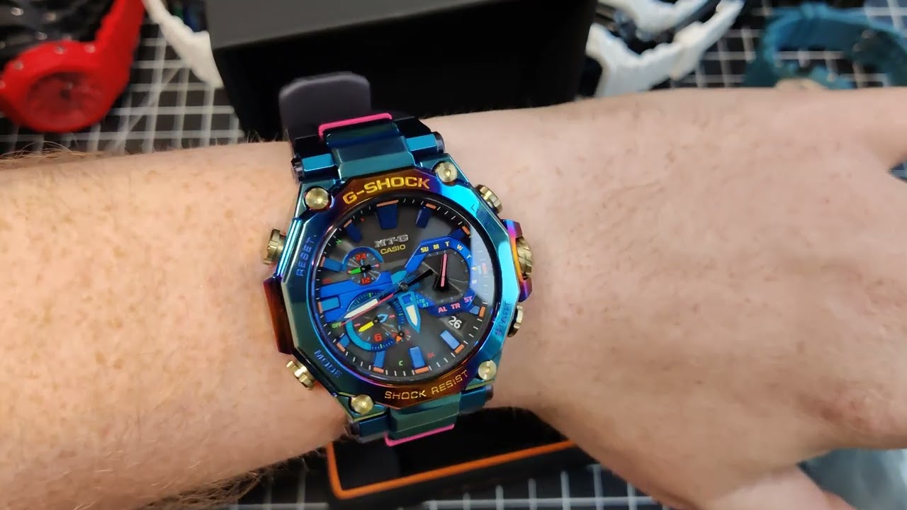 My most Beautiful G-Shock - The MTG Blue Phoenix