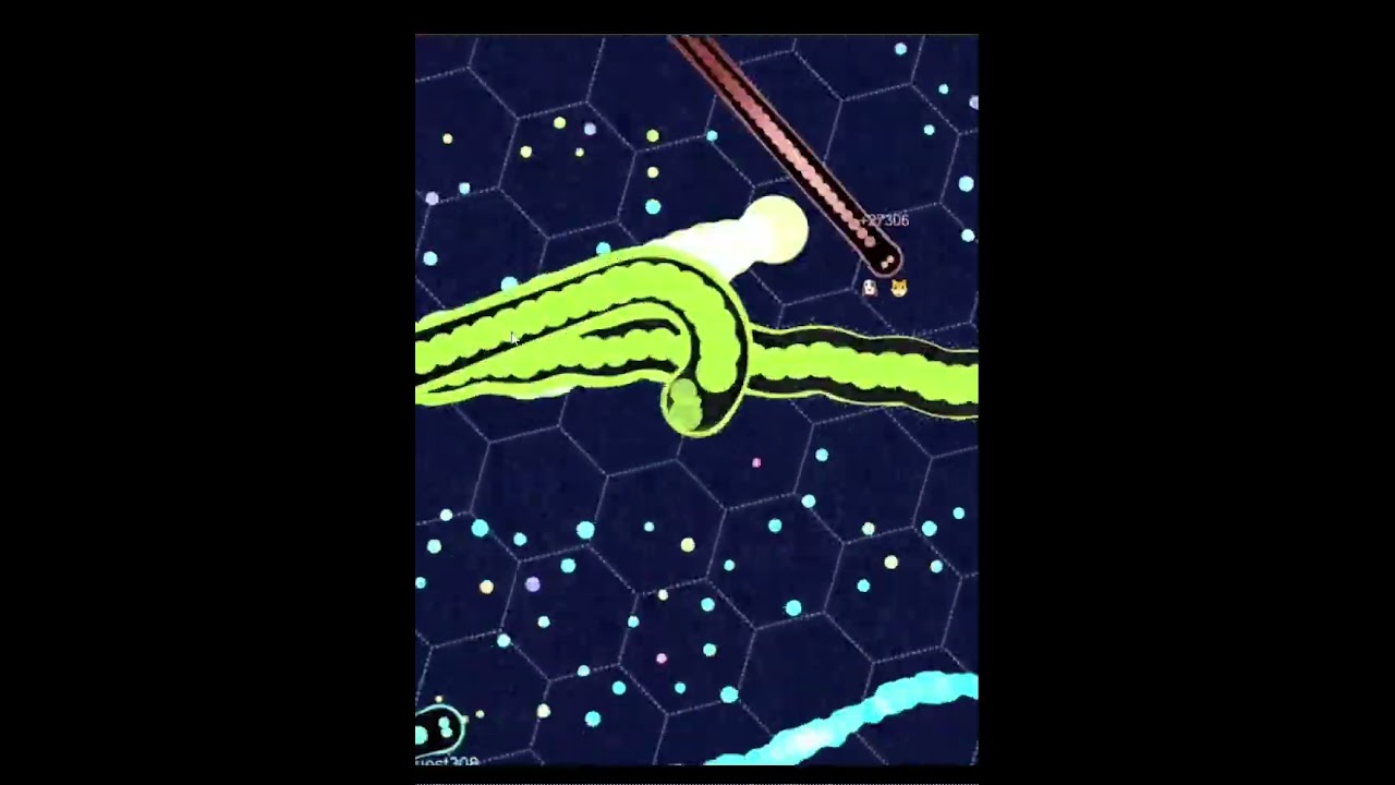 Gulper.io Glitch Rubberbanding! Watch full Vid on YouTube
