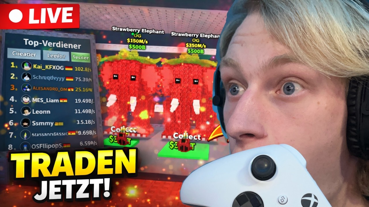 Loss Komm wir TRADEN JETZT! in Steal a Brainrot (LIVE)
