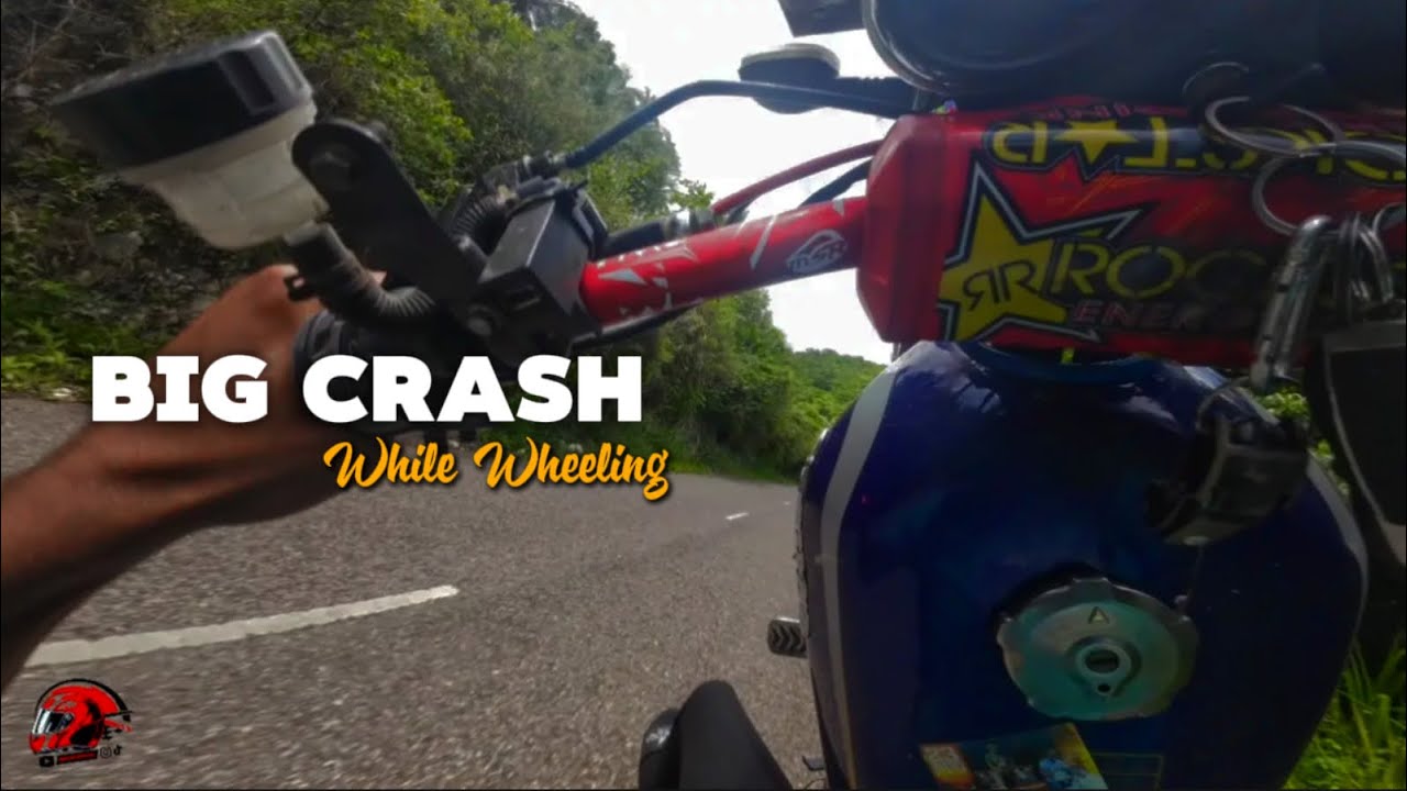 My First Big Crash While Wheeling || Whats Y’all Opinions || Jamaican Bike Life 🇯🇲