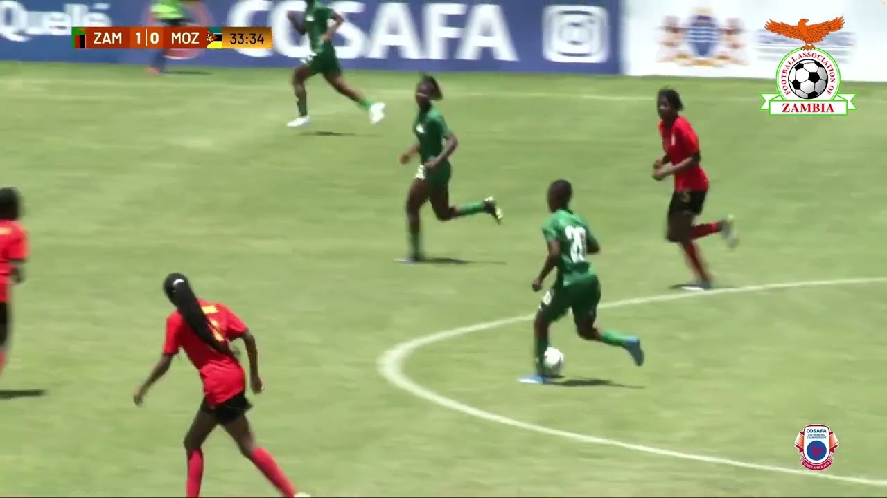 Zambia 1-0 Mozambique | Extended Highlights | COSAFA U20 Women's Championship