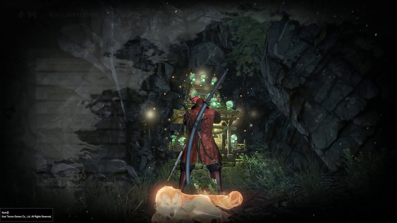 Nioh. DICAS Iniciantes.Distribuição de Habilidade Armas,magias ninja e Ommyo(pergaminhos e talismãs)