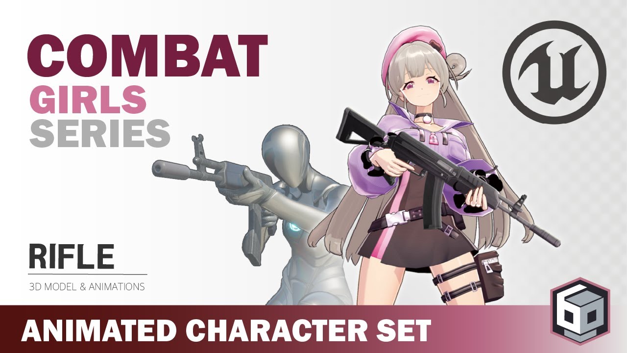 UE5 CombatGirls Rifle
